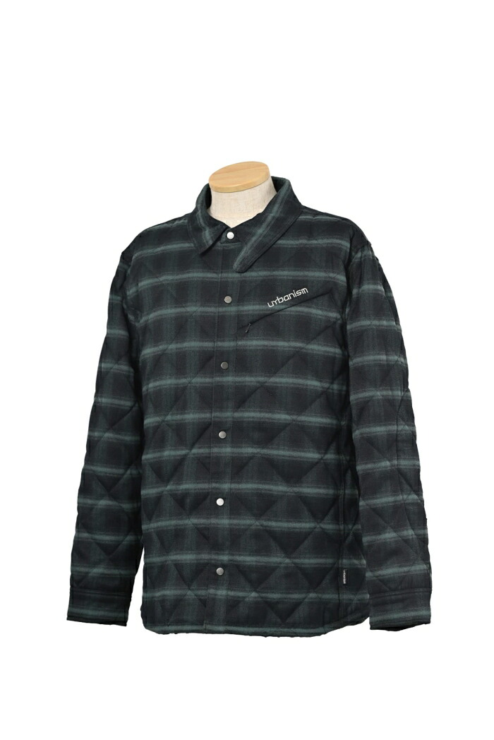 ジェーアンブル UNJ-119 キルティングシャツジャケット BK/GR LL UNJ-119/BK/GR/LL 17,943円