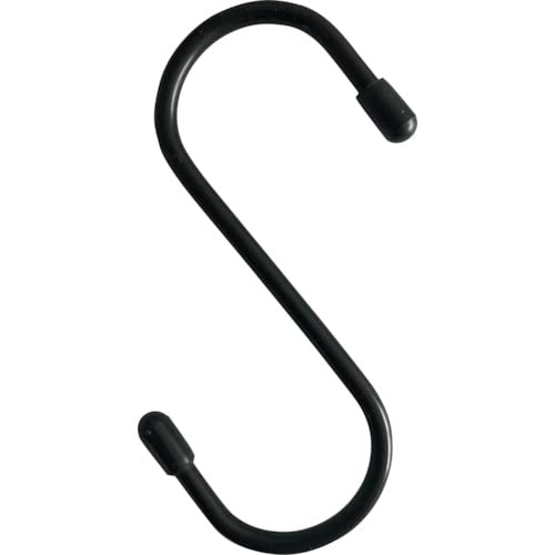 TRUSCO トラスコ中山 TRUSCO まとめ買い スチールSフック 75mm 黒 160個 (TTSH75BKBOX 3100) 11,558円