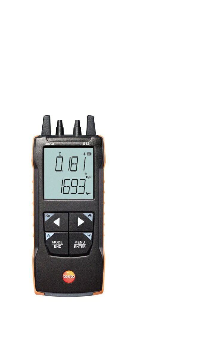 テストー testo512-1 差圧計 0563 1512