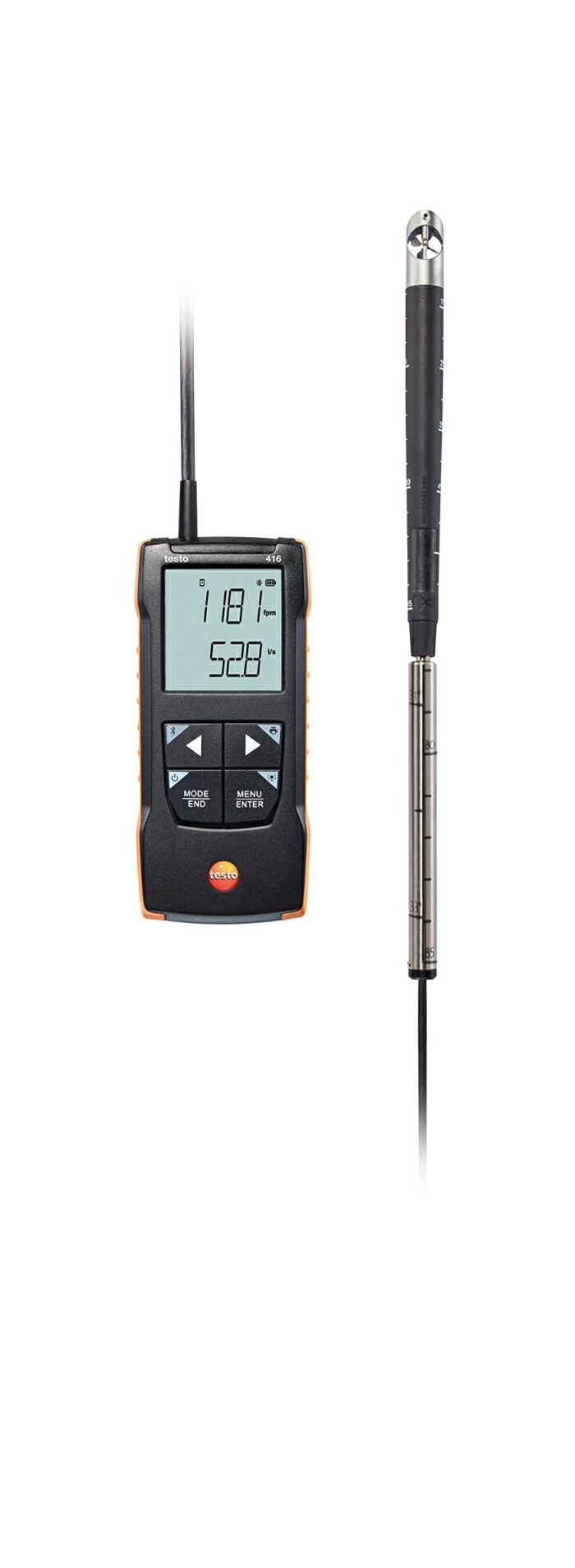テストー testo416 ベーン式風速計 0563 0416