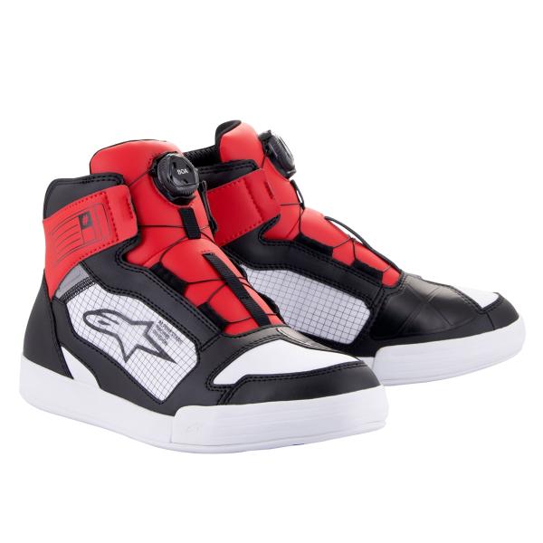 ALPINESTAR アルパインスターズ 【必ず購入前に仕様をご確認下さい】AXIOM BOA WATERPROOF SHOE ASIA [123 BLACK WHITE RED] 10/27.5cm 10/27.5cm 2542522