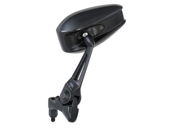 【在庫限即納】TANAX タナックス バイクミラー ナポレオン シャークミラー7 ブラック 防眩鏡(レイセーブ) 10mm 正・逆ボルト1個ずつ 左右共通 1本入り NA-014【必ず購入前に仕様をご確認下さい】
