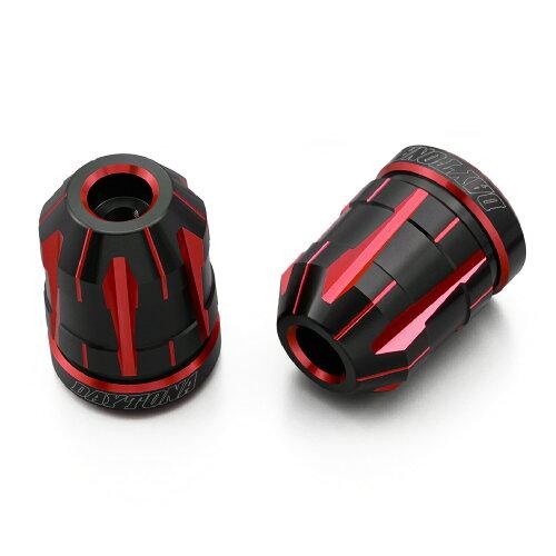 DAYTONA デイトナ デイトナ PREMIUM ZONE(プレミアムゾーン) バイク用 バーエンド カワサキ(M6)用 TECHNO レッド 37559 品番:37559