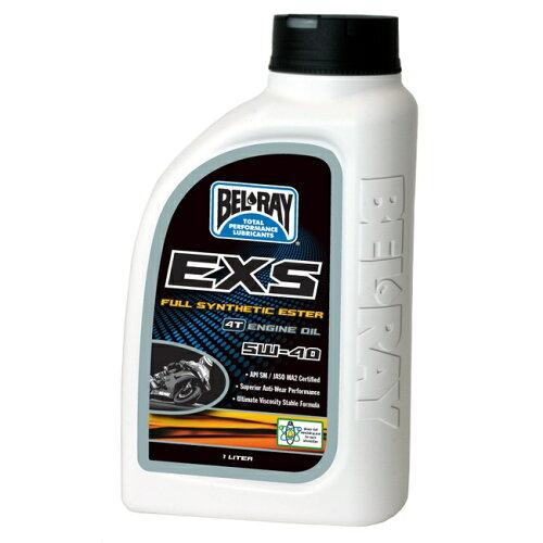 BEL-RAY EXS合成エステル4Tエンジンオイル10W-40 1L【入数:12】