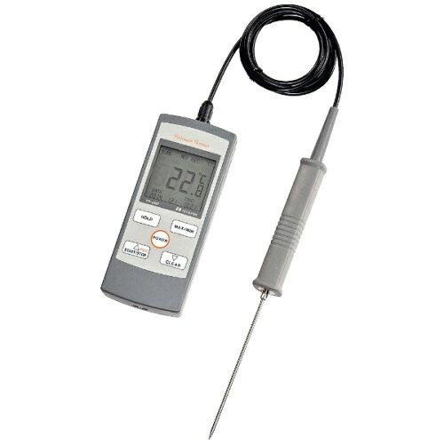 熱研(Nekken) 防滴ハンディー型白金デジタル体温計ＳＮ－３４００ 判定基準検知器付【BOVP6】