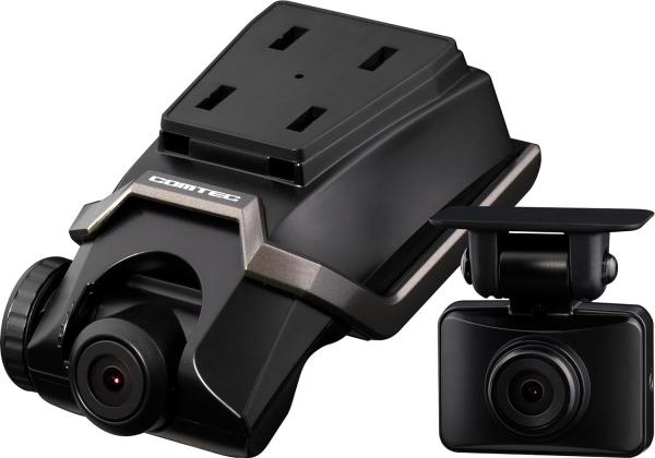 【在庫限即納】COMTEC コムテック コムテック コンパクトモデル 2カメラドライブレコーダー フロントガラス貼付けタイプ HDR701