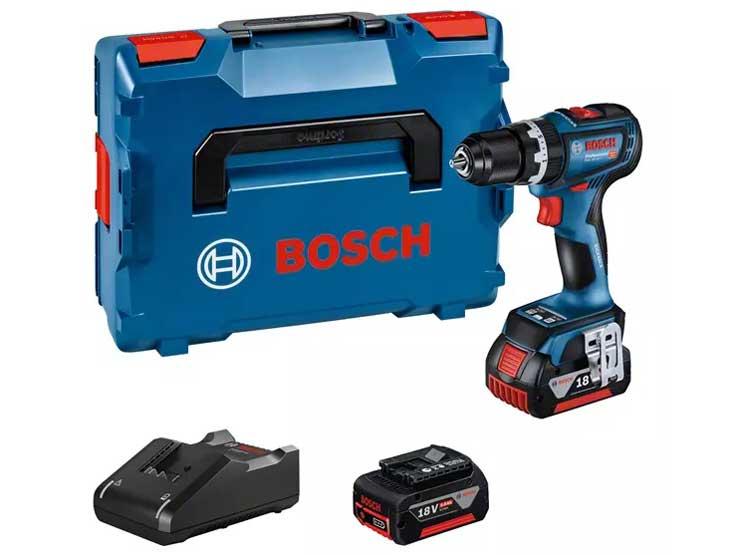 BOSCH ボッシュ Bosch Professional(ボッシュ) 18Vコードレス振動ドライバ－(5.0Ahバッテリー2個・充電器・キャリングケース付き)(GSB18V90C 6250)