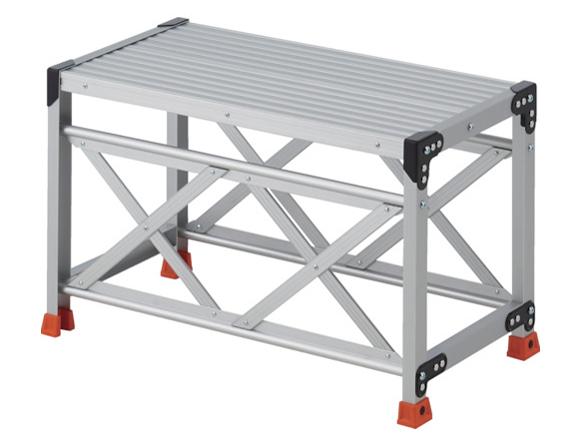 TRUSCO トラスコ中山 TRUSCO 御役目用踏台 1段 高さ0.5m 天板800×400 (TSF185 8000)