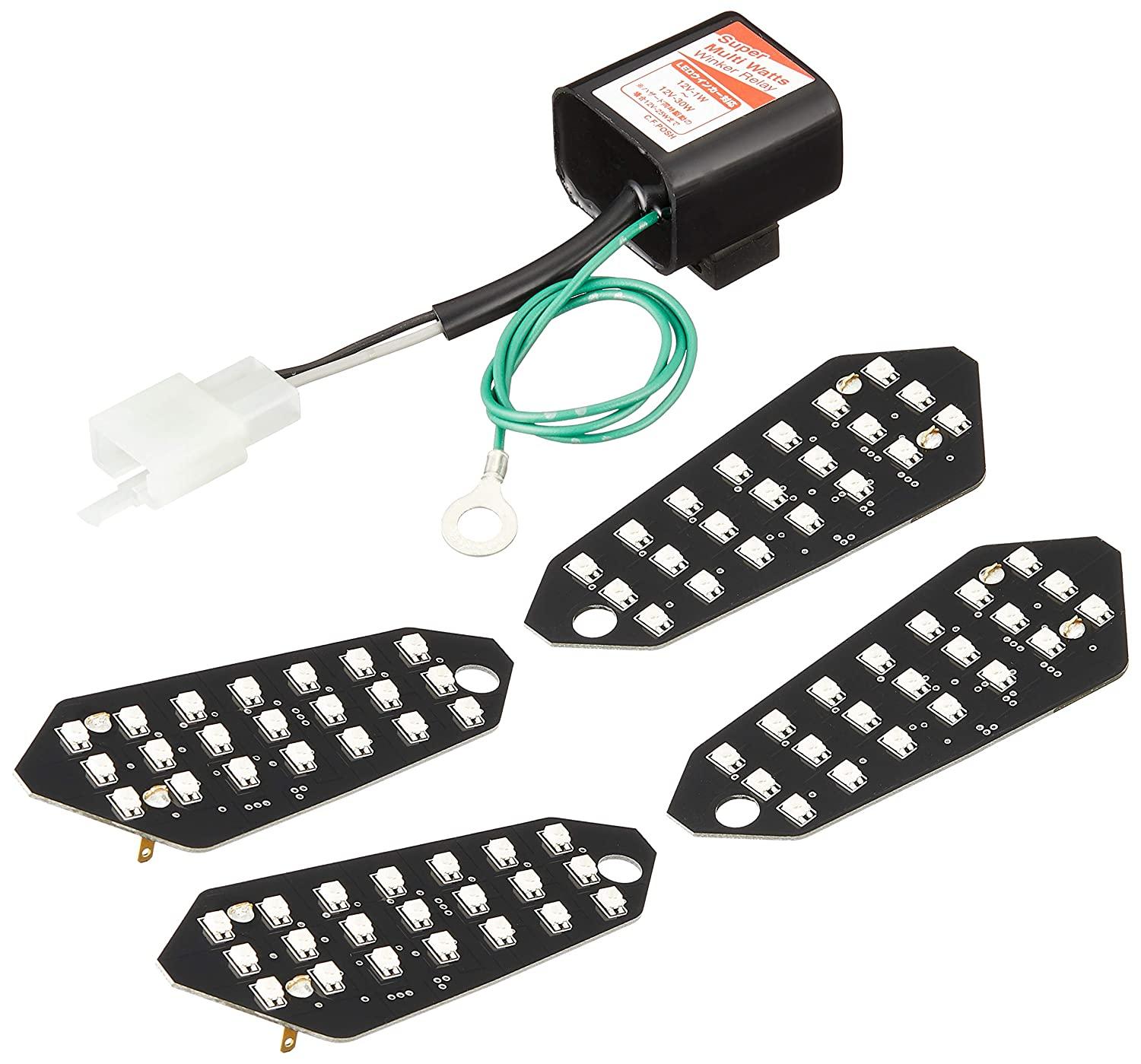 クリエイティブファクトリーポッシュ ポッシュ(POSH) LEDウインカーカスタマイジングキット シーケンシャルタイプ ZRX1200ダエグ 487980