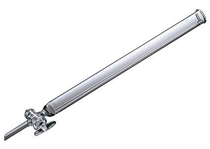クライミング クロマトグラフ管 硝子φ20粍 こし器付き添い人 CL0153-02-10 1本