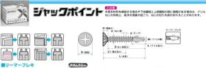 ヤマヒロ ジャックポイント BW32