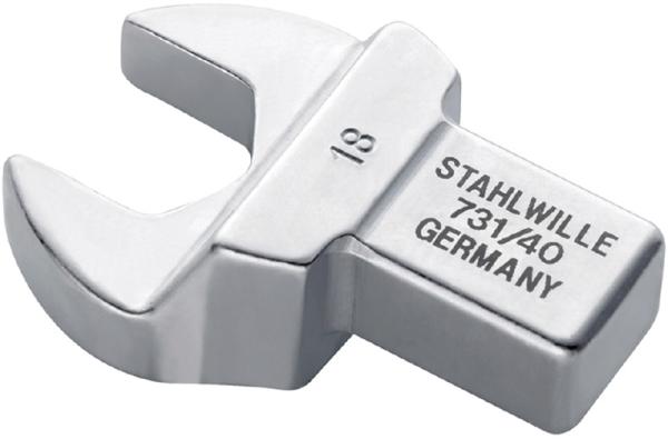 STAHLWILLE(スタビレー) 731/40-19 トルクレンチ差替頭顱(鍵)(58214019) 731/40-19 レンチ・スパナ-DIY・工具-手動工具