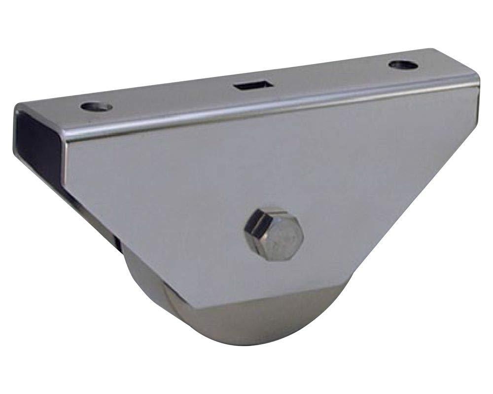 HILOGIC ハイロジック ステンレス枠付重量戸車 (平型)130mm 1個
