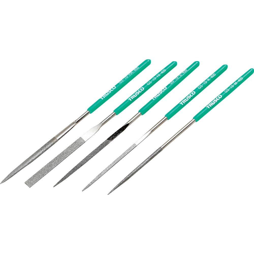 TRUSCO トラスコ中山 TRUSCO ダイヤモンドヤスリ 細やか用 10本組 仕掛ける