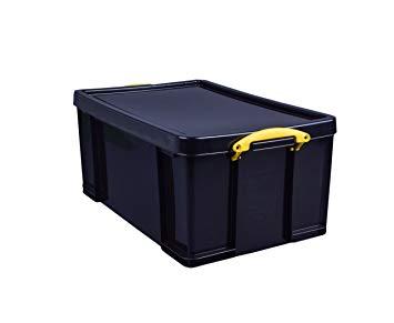 REALUSE 64BLKRUP コンテナ Really Useful Box 64L ブラック8562757