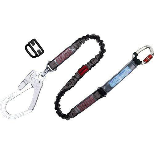 藤井電工 ツヨロン ハーネス用ランヤード ノビロン シルバー｜ECJOY！プレミアム店