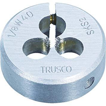TRUSCO トラスコ中山 T38D58W11TRUSCO 丸ダイス SKS ウィット 38径 5/8W118549498｜ECJOY！プレミアム店