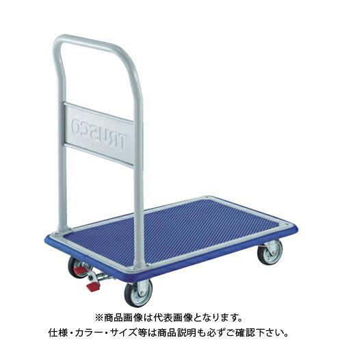 TRUSCO トラスコ中山 TRUSCO プレス製台車 ドンキーカート 折畳 4輪リングストッパー付