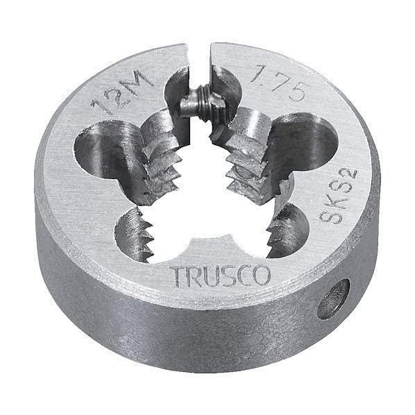 TRUSCO トラスコ中山 TRUSCO 丸ダイス型 並目 75径 M42X4.5(SKS) (T75D42X4.5 3100)