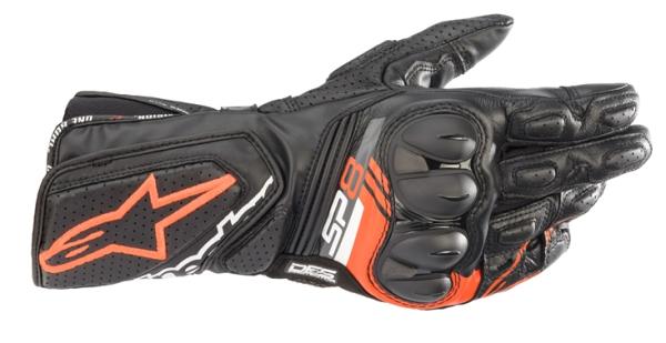 ALPINESTAR アルパインスターズ 【必ず購入前に仕様をご確認下さい】SP-8 v3 LEATHER GLOVE [1030 BLACK RED FLUO] XL