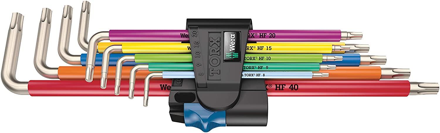 Wera社 Wera 3967/9TX SXL ステンレス マルチカラートルクスキーセット HF1