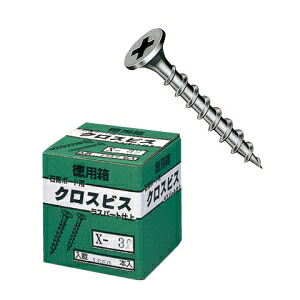 水上金属 ファースト　クロスビス　徳用　X-38（1550本&times;箱）「ケース販売」　【34-0438】【入数:6】｜ECJOY！プレミアム店