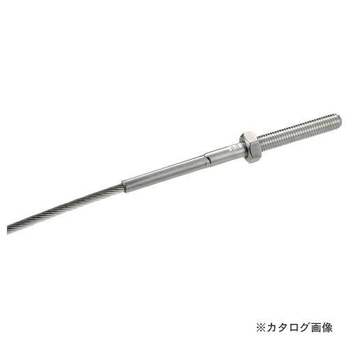 浅野金属元素加工 停留所雄捩子(左ねじ) 大いさ:10