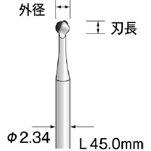 ミニター ミニモ スチールカッター 樹脂用(切削) φ3.1