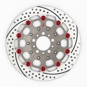 KUNIMI 国美コマース プレミアムレーシング　品番：ＥＳ２２１ＦＬ&minus;ＲＤ　サイズ：φ３１０　　ピンカラー：レッド｜ECJOY！プレミアム店