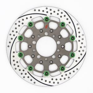 KUNIMI 国美コマース プレミアムレーシング　品番：ＥＳ２０７ＷＲ&minus;ＧＲ　サイズ：φ３１０　　ピンカラー：グリーン｜ECJOY！プレミアム店