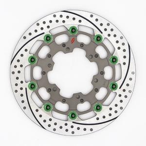 KUNIMI 国美コマース プレミアムレーシング　品番：ＥＳ２１２ＦＬ－ＧＲ　サイズ：φ３１０　　ピンカラー：グリーン