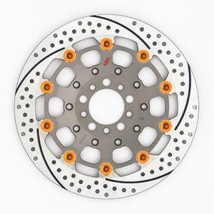 KUNIMI 国美コマース プレミアムレーシング　品番：ＥＳ１０２ＷＬ－ＯＲ　サイズ：φ３２０　　ピンカラー：オレンジ