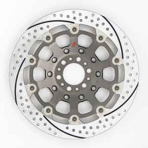 KUNIMI 国美コマース プレミアムレーシング　品番：ＥＳ１０７ＦＬ－ＨＡ　サイズ：φ３２０　　ピンカラー：ハードアルマイト