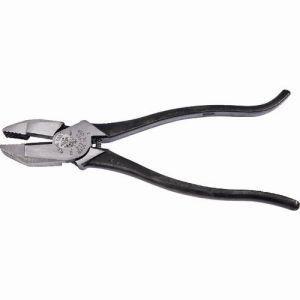 Klein Tools KLEIN ペンチ 鉄筋工事用 235粍 偏芯青写真