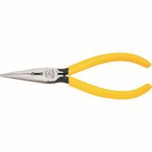 Klein Tools KLEIN ロングノーズプライヤー サイドカット 170mm 皮むき穴付|ECJOY!プレミアム店