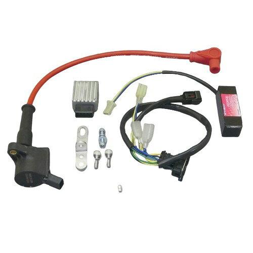 クリエイティブファクトリーポッシュ スーパーIGコイルKit S/プロツインプラグコードRED付 458710-04