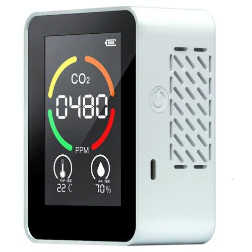 鴕鳥 CO2濃さ測定機エア湖管する 白いこと AIRMONITOR-WH 1台