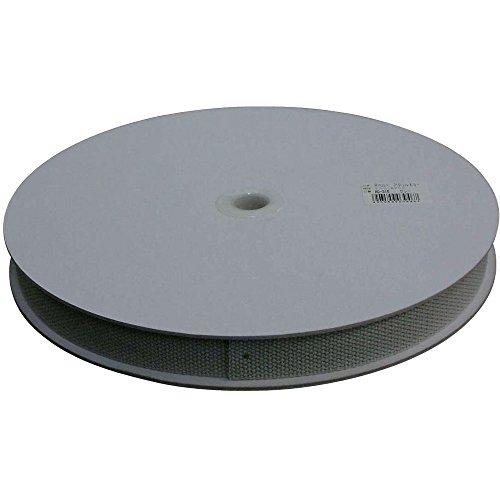 ユタカメイク PAD315ユタカ 平ベルトアクリルカラー 25mm×25m グレー8291175