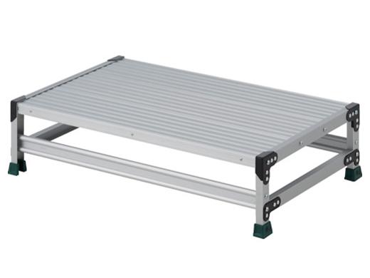 TRUSCO トラスコ中山 TRUSCO やり方用踏台 1段 高さ0.25m 天板1000×600 (TSF110625 8000)