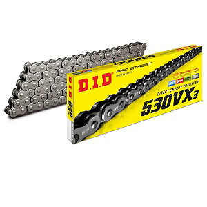 D.I.D(大同工業) 【必ず購入前に仕様をご確認下さい】530VX3-120ZB VXシリーズ Xリング