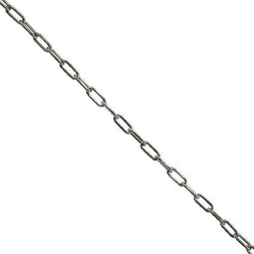 KONYO コンヨ リッジレスチェーン#4 撥ね除ける品 品番:55764 大いさ:5m 色合い:ステンレス鋼 DIY・工具-チェーン-ネジ・釘・金属素材