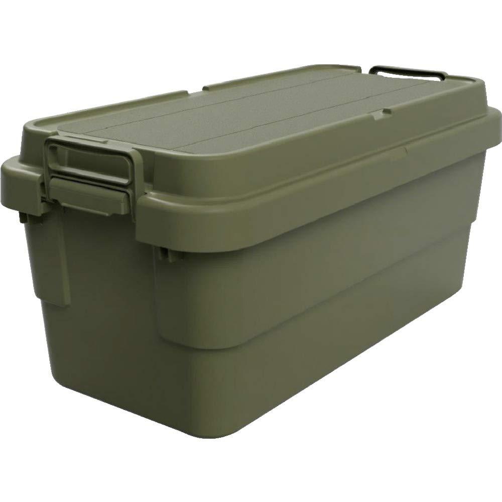 TRUSCO トラスコ中山 TRUSCO トランクカーゴ フラット天板仕様 70L ОD色