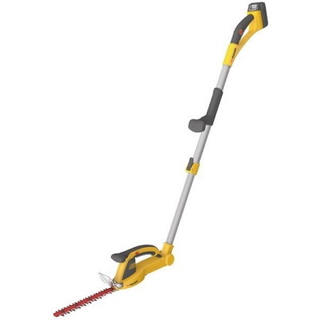 MUSASHI ムサシ 充電式 ハンディ＆ポールバリカン 刈込み幅250mm PL-5002 イエロー｜ECJOY！プレミアム店 10,627円