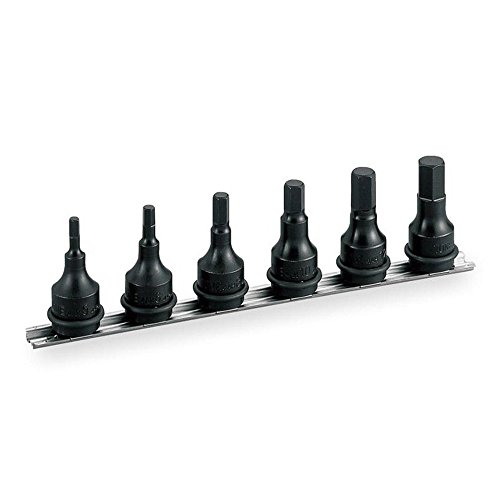 TONE 差しひびき用ヘキサゴンソケットセット (保持者付) 6pcs 3698432