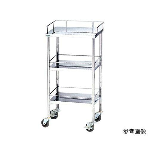 アズワン 回診車(静音手合い) 450×300×850粍  HM-450-S 1個