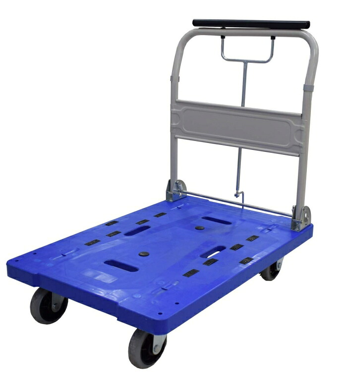 シンセイ SS 静音台車ブレーキ付 プラ荷台 150kg