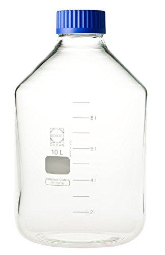 柴田科学の科目 広口ねじ口瓶 デュラン（R） 10000mL 017250-10000 1本