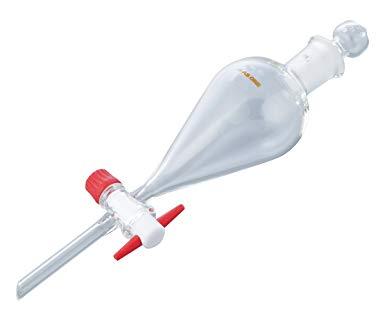アズワン スキーブ型分液ロート テフロン(R)プラグ付 50mL7-188-09