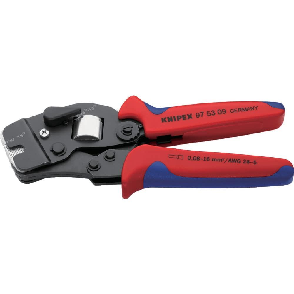 クニペックス KNIPEX KNIPEX 9753-09 ワイヤーエンドスリーブ圧着ペンチ