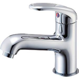 SANEI(旧社名:三栄水栓製作所) 三栄水栓 SANEI シングルワンホール洗面混合栓 K4710NJV-13 (1033467)